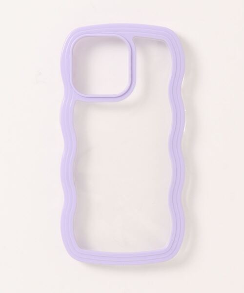 ammy.（エイミードット）の「【 ammy. / エイミードット 】 パステル うねうね フレーム iPhoneケース / X , XS , 12 , 12pro , 13 , 13pro , 14 , 14pro , 15pro , 15 , 16pro , 16 対応（スマホケース/カバー・レディース・ピンク/ブルー/ミント/パープル/イエロー/アイボリー/ブラック・B/C/A/E/D/F/G/H/I/iPhone 16 Pro/iPhone 16）」の22枚目の写真
