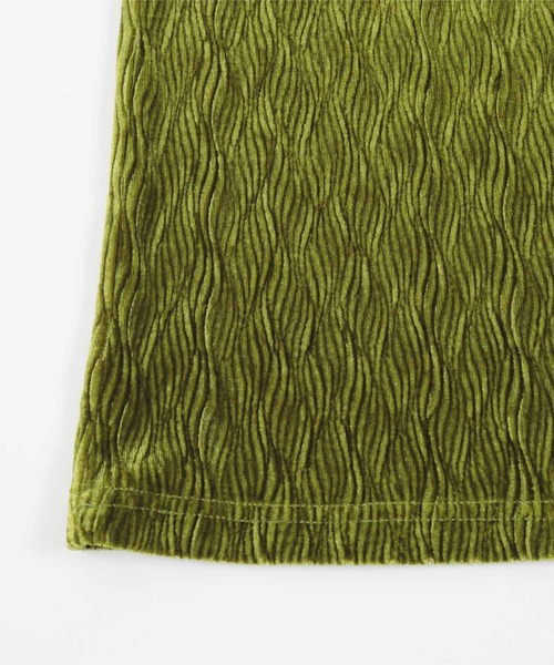 miette（ミエット）の「ダブルストラップベロアキャミワンピース（ワンピース・レディース・ブラック/グリーン・FREE）」の22枚目の写真