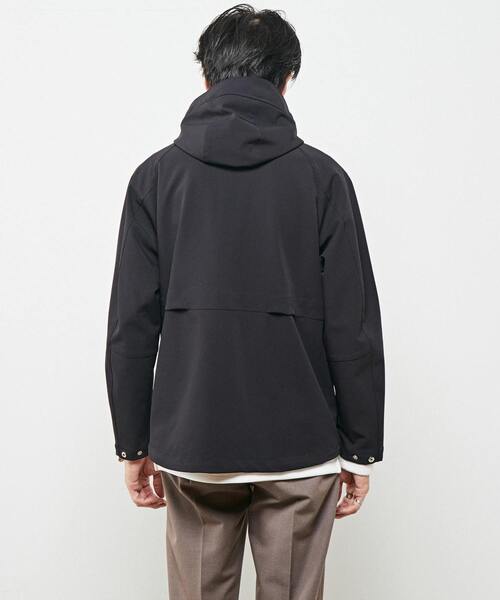 MEN'S MELROSE（メンズメルローズ）の「ハイテンションダブルクロスマウンテンパーカー（マウンテンパーカー・メンズ・グレイッシュベージュ/ブラック・3/4）」の5枚目の写真