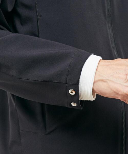 MEN'S MELROSE（メンズメルローズ）の「ハイテンションダブルクロスマウンテンパーカー（マウンテンパーカー・メンズ・グレイッシュベージュ/ブラック・3/4）」の9枚目の写真