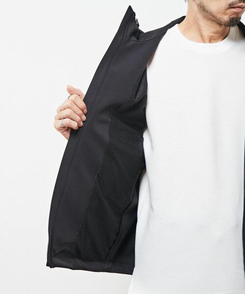 MEN'S MELROSE（メンズメルローズ）の「ハイテンションダブルクロスマウンテンパーカー（マウンテンパーカー・メンズ・グレイッシュベージュ/ブラック・3/4）」の11枚目の写真