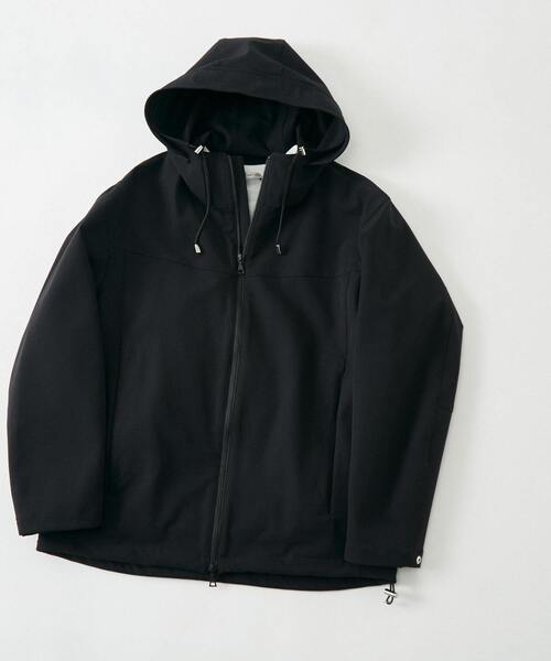 MEN'S MELROSE（メンズメルローズ）の「ハイテンションダブルクロスマウンテンパーカー（マウンテンパーカー・メンズ・グレイッシュベージュ/ブラック・3/4）」の15枚目の写真