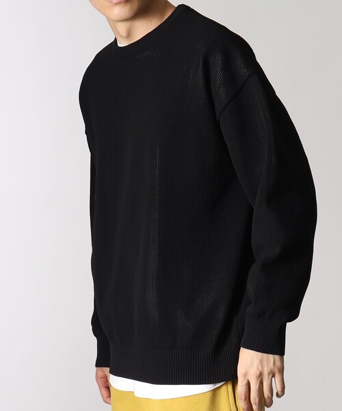 THE SHOP TK (ザ ショップ ティーケー )の「◆ポリニットクルーネックアンサンブル(ニット/セーター・メンズ・ブラック/ベージュ/ライトグリーン/ベビーピンク・02/03/04/05)」の18枚目の写真