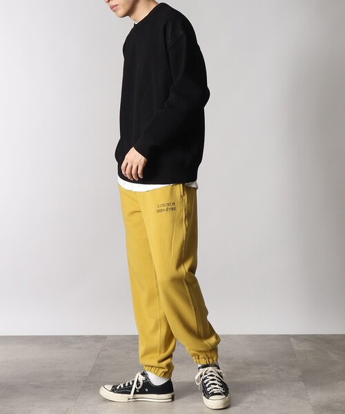 THE SHOP TK (ザ ショップ ティーケー )の「◆ポリニットクルーネックアンサンブル(ニット/セーター・メンズ・ブラック/ベージュ/ライトグリーン/ベビーピンク・02/03/04/05)」の20枚目の写真