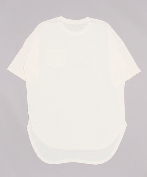 SILVER BULLET（シルバーバレット）の「『BANANA TRIP/バナナトリップ』裾ヘムBIG Tシャツ【b】（Tシャツ/カットソー・レディース・ホワイト/ブラック/カーキ・M/L）」の17枚目の写真