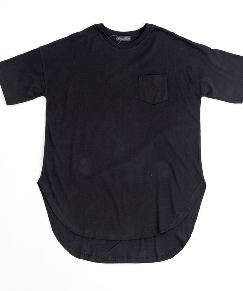 SILVER BULLET（シルバーバレット）の「『BANANA TRIP/バナナトリップ』裾ヘムBIG Tシャツ【b】（Tシャツ/カットソー・レディース・ホワイト/ブラック/カーキ・M/L）」の3枚目の写真