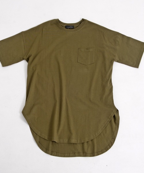 SILVER BULLET（シルバーバレット）の「『BANANA TRIP/バナナトリップ』裾ヘムBIG Tシャツ【b】（Tシャツ/カットソー・レディース・ホワイト/ブラック/カーキ・M/L）」の10枚目の写真