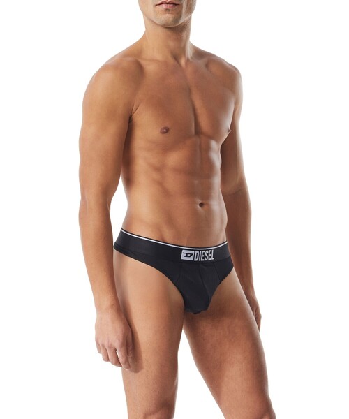 DIESEL(ディーゼル)の「メンズ アンダーウェア Tバック 3枚セット ストレッチコットン(その他アンダーウェア/インナー・メンズ・ブラック・SMALL/MEDIUM/LARGE/X-LARGE)」の9枚目の写真