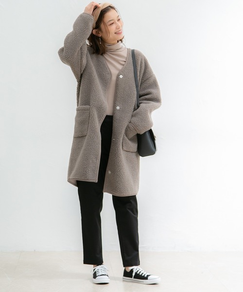 Honeys（ハニーズ）の「チノテーパード（股下６４ｃｍ）（チノパンツ・レディース・グリーン/ブラック/ネイビー/モカ/オレンジ/ブルー系その他/アイボリー/ライトベージュ/カーキ・M/LL/L/SS/S/3L）」の13枚目の写真