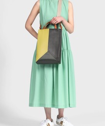 Paul Smith ブラックレザー ジオメトリック 2way ショルダーバッグ ゆ*と様 Paul Smith ブラックレザー ジオメトリック 2way ショル