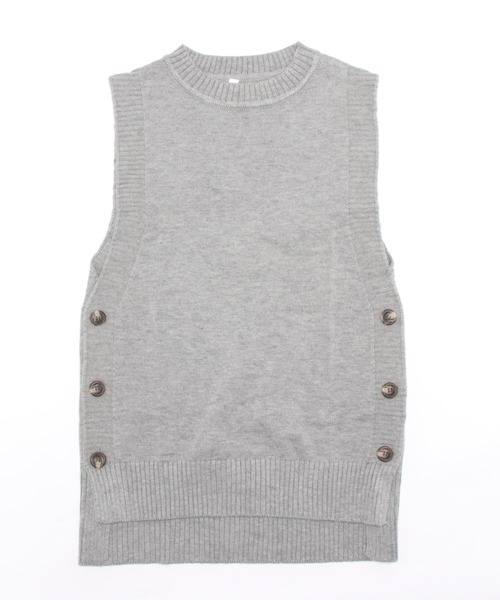 anndemeulemeester ニットベスト ツイードニットベスト＋シャツブラウスセット（シャツ/レディース