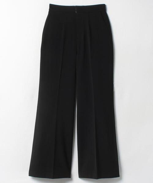 LANVIN en Bleu（ランバンオンブルー）の「2WAYダブルクロスベーシックフレアパンツ（その他パンツ・レディース・ブラック/オフホワイト・38/36）」の16枚目の写真