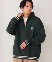 BEAMS HEART（ビームスハート）の「BEAMS HEART / スタンド ハーフジップ ビッグ スウェット（スウェット・メンズ）」