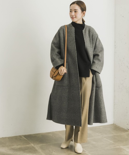 URBAN RESEARCH（アーバンリサーチ）の「カシミヤ混強縮ニットプルオーバー（ニット/セーター・レディース・ブラック/オフホワイト/オレンジ/ブルー・FREE）」の20枚目の写真