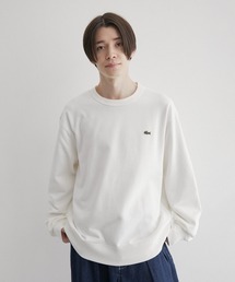 LACOSTE / ラコステ レギュラーフィット プレミアムコットンクルーネックスウェット