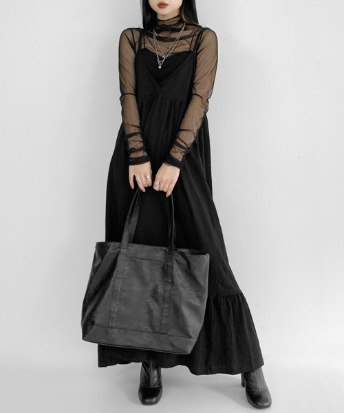 LVEU.(ラブユ.)の「【LVEU.】シンプルトートバッグ / バッグ 鞄 BAG トート A4 通勤 通学 ユニセックス 男女兼用 合皮 ブラック 大容量(トートバッグ・レディース・ブラック・FREE)」の20枚目の写真