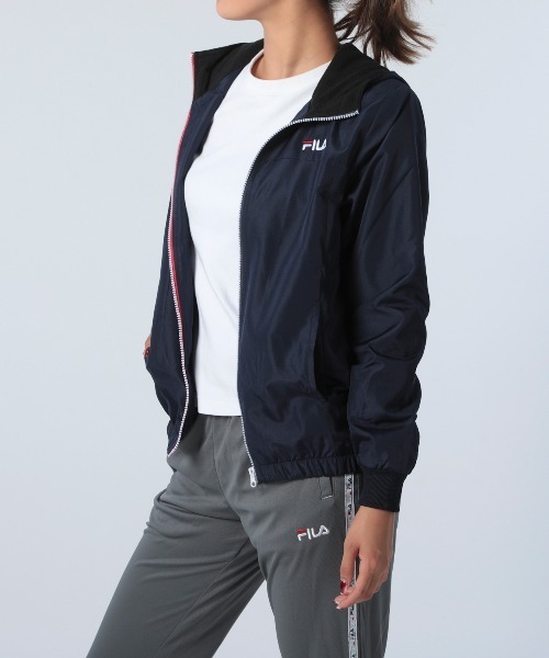 FILA(フィラ)の「【FILA:フィラ】レディースジップアップブルゾン(ブルゾン・レディース・チャコールグレー/ブラック/ネイビー・MEDIUM/LARGE/X-LARGE)」の22枚目の写真