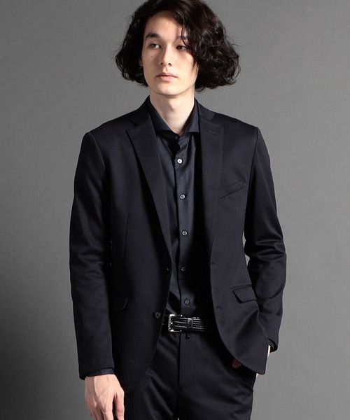 MONSIEUR NICOLE（ムッシュニコル）の「バーズアイジャージー セットアップジャケット（テーラードジャケット・メンズ・ブラック/ベージュ/ネイビー/グレー/その他1・SMALL/MEDIUM/LARGE/X-LARGE）」の5枚目の写真