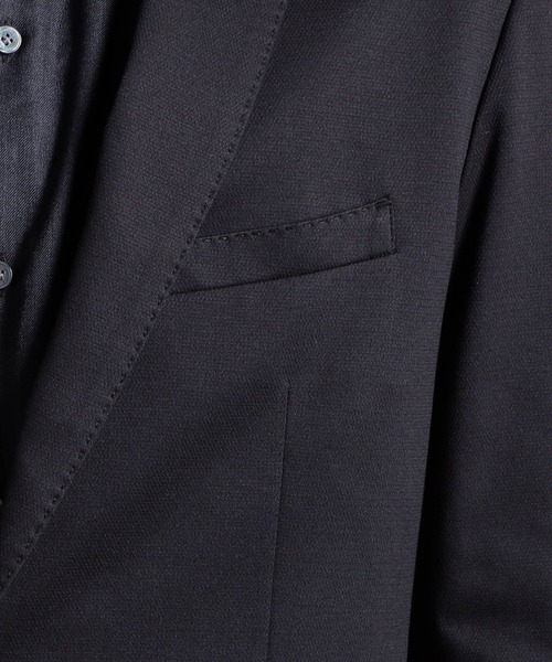 MONSIEUR NICOLE（ムッシュニコル）の「バーズアイジャージー セットアップジャケット（テーラードジャケット・メンズ・ブラック/ベージュ/ネイビー/グレー/その他1・SMALL/MEDIUM/LARGE/X-LARGE）」の21枚目の写真