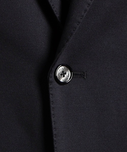 MONSIEUR NICOLE（ムッシュニコル）の「バーズアイジャージー セットアップジャケット（テーラードジャケット・メンズ・ブラック/ベージュ/ネイビー/グレー/その他1・SMALL/MEDIUM/LARGE/X-LARGE）」の11枚目の写真