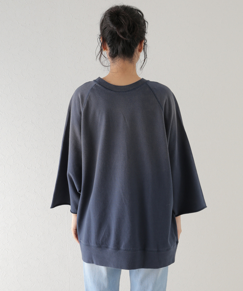 U by SPICK&SPAN(ユーバイスピックアンドスパン)の「【SCREEN STARS / スクリーンスターズ】 20/ソウテンジク ロゴ Big プルオーバー(Tシャツ/カットソー・レディース・ライトグレー/レッド/ネイビー・MEDIUM)」の11枚目の写真