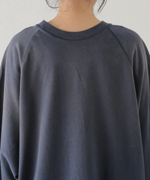 U by SPICK&SPAN(ユーバイスピックアンドスパン)の「【SCREEN STARS / スクリーンスターズ】 20/ソウテンジク ロゴ Big プルオーバー(Tシャツ/カットソー・レディース・ライトグレー/レッド/ネイビー・MEDIUM)」の13枚目の写真