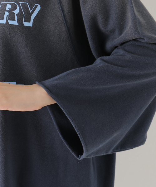 U by SPICK&SPAN(ユーバイスピックアンドスパン)の「【SCREEN STARS / スクリーンスターズ】 20/ソウテンジク ロゴ Big プルオーバー(Tシャツ/カットソー・レディース・ライトグレー/レッド/ネイビー・MEDIUM)」の15枚目の写真