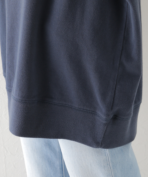 U by SPICK&SPAN(ユーバイスピックアンドスパン)の「【SCREEN STARS / スクリーンスターズ】 20/ソウテンジク ロゴ Big プルオーバー(Tシャツ/カットソー・レディース・ライトグレー/レッド/ネイビー・MEDIUM)」の16枚目の写真