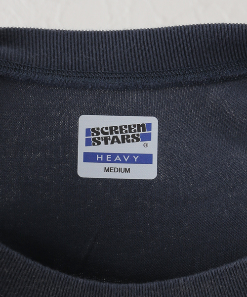 U by SPICK&SPAN(ユーバイスピックアンドスパン)の「【SCREEN STARS / スクリーンスターズ】 20/ソウテンジク ロゴ Big プルオーバー(Tシャツ/カットソー・レディース・ライトグレー/レッド/ネイビー・MEDIUM)」の17枚目の写真