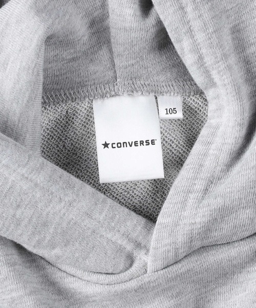 CONVERSE（コンバース）の「【CONVERSE】配色パーカー（パーカー・キッズ・ブラック/グレー・120/130/150/160/105/140）」の16枚目の写真