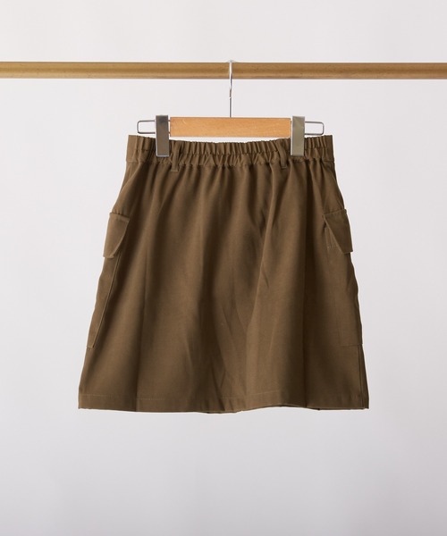 PAPAVER（パパヴェル）の「【papaver】ツイルカーゴミニSK（スカート・レディース・ブラック/カーキ・MEDIUM）」の3枚目の写真