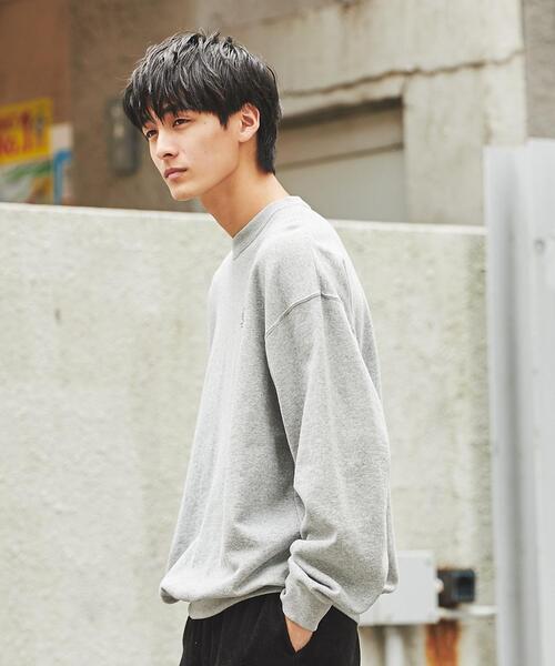 coen（コーエン）の「【WEB限定】コーエンベアプリント裏毛クルー