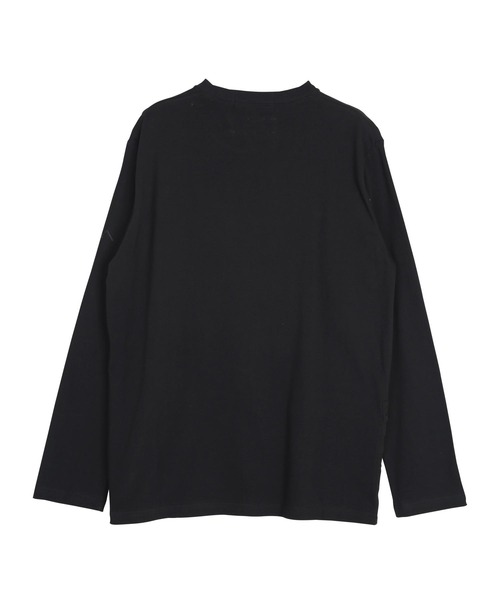 Woods(ウッズ)の「WOODS(ウッズ)コラボ ファスナーポケットコットン長袖Tシャツ(Tシャツ/カットソー・メンズ・ホワイト/ブラック・MEDIUM/LARGE)」の16枚目の写真