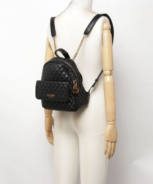 Guess（ゲス）の「MAILA Backpack（バックパック/リュック・レディース・ブラック・ONE SIZE）」の12枚目の写真