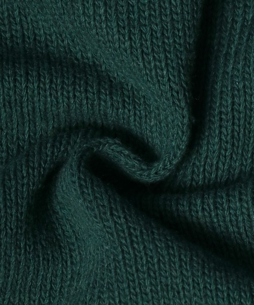 ANPAS(アンパス)の「Cut Off Drop Shoulder Wide Knit Pullover/カットオフ ドロップショルダー ワイド ニット プルオーバー(ニット/セーター・メンズ・ダークグリーン/ブラック/オフホワイト/アイボリー・M/L/LL)」の5枚目の写真