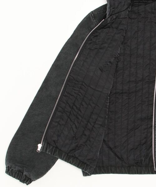 STUSSY（ステューシー）の「STUSSY/ステューシー WASHED CANVAS INSULATED HOODED JACKET フーディージャケット（パーカー・メンズ・ブラック・XL/L/M）」の7枚目の写真