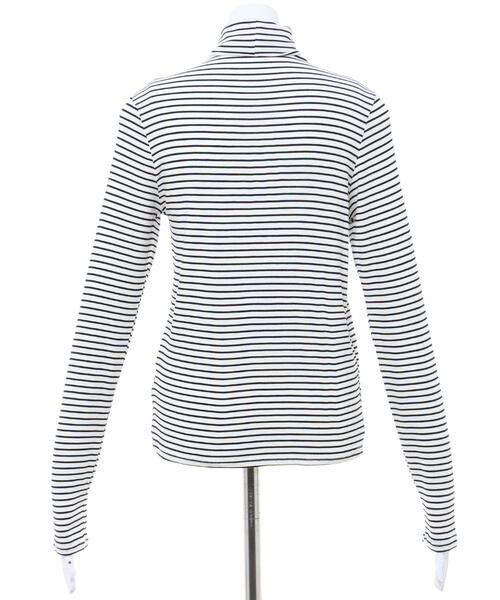 INGNI(イング)の「カットタートルトップス(Tシャツ/カットソー・レディース・パープル/ブラック/その他/オフホワイト・M)」の7枚目の写真