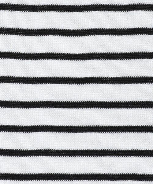 INGNI(イング)の「カットタートルトップス(Tシャツ/カットソー・レディース・パープル/ブラック/その他/オフホワイト・M)」の8枚目の写真