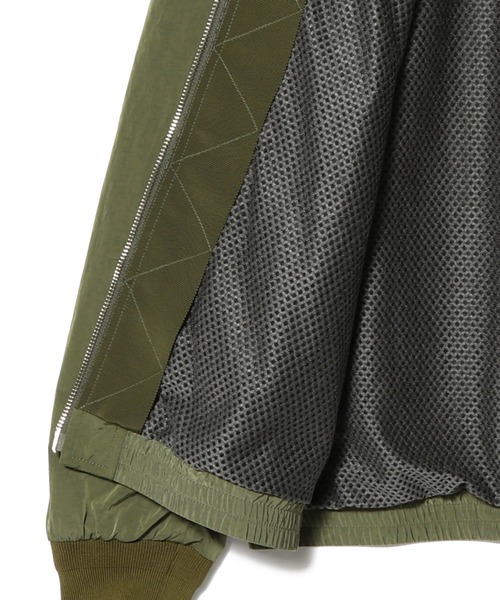 ESTNATION（エストネーション）の「ESTNATION / MA-1 ナイロンブルゾン（MA-1・メンズ・オリーブ/ブラック・MEDIUM/LARGE/SMALL）」の11枚目の写真