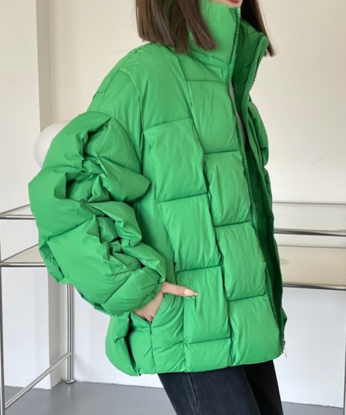 オーバーサイズ中綿ジャケット