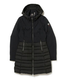 値下げ❣️２０２４年１２月購入❣️CAPE HORN ブラックダウンコートサイズ４２ CAPEHORN 「CAPEHORN」 ダウンジャケット 42 ブラック