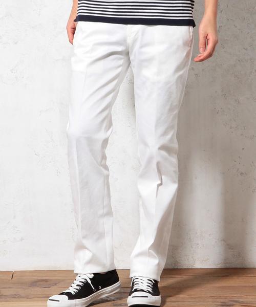 green label relaxing（グリーンレーベルリラクシング）の「◎STRC DNM SLIM NOP パンツ◆（デニムパンツ・メンズ・グレー/ネイビー/ホワイト/ブラック・MEDIUM/LARGE/X-SMALL/SMALL/X-LARGE）」の2枚目の写真