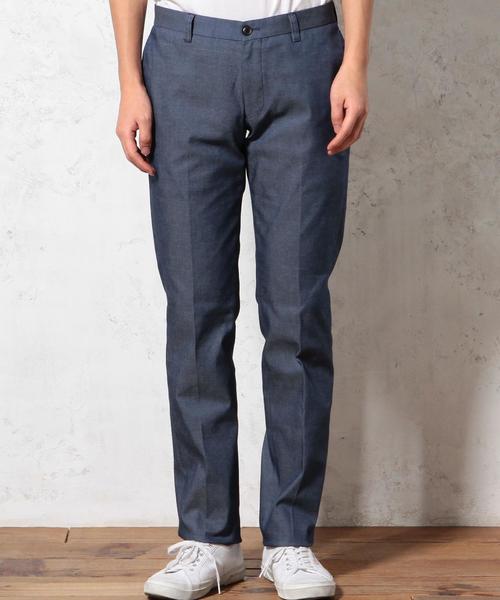 green label relaxing（グリーンレーベルリラクシング）の「◎STRC DNM SLIM NOP パンツ◆（デニムパンツ・メンズ・グレー/ネイビー/ホワイト/ブラック・MEDIUM/LARGE/X-SMALL/SMALL/X-LARGE）」の6枚目の写真