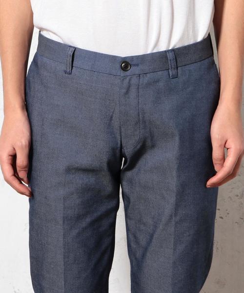 green label relaxing（グリーンレーベルリラクシング）の「◎STRC DNM SLIM NOP パンツ◆（デニムパンツ・メンズ・グレー/ネイビー/ホワイト/ブラック・MEDIUM/LARGE/X-SMALL/SMALL/X-LARGE）」の9枚目の写真
