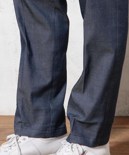 green label relaxing（グリーンレーベルリラクシング）の「◎STRC DNM SLIM NOP パンツ◆（デニムパンツ・メンズ・グレー/ネイビー/ホワイト/ブラック・MEDIUM/LARGE/X-SMALL/SMALL/X-LARGE）」の20枚目の写真