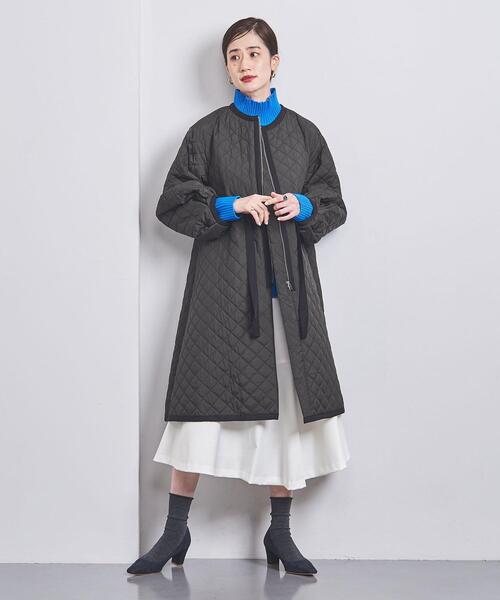UNITED ARROWS 別注 FLICKA フリッカ キルティングコート 春 FLICKA - 新品未使用 UNITED ARROWS別注 FLICKA キルティング