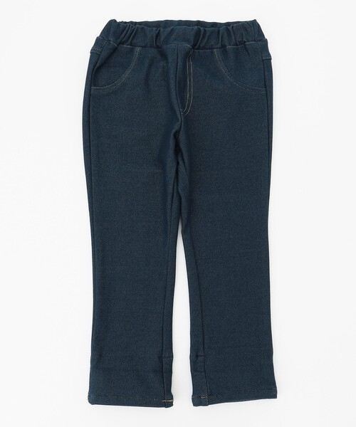 【80-100㎝】デニムニット パンツ（デニムパンツ）｜組曲（クミキョク）