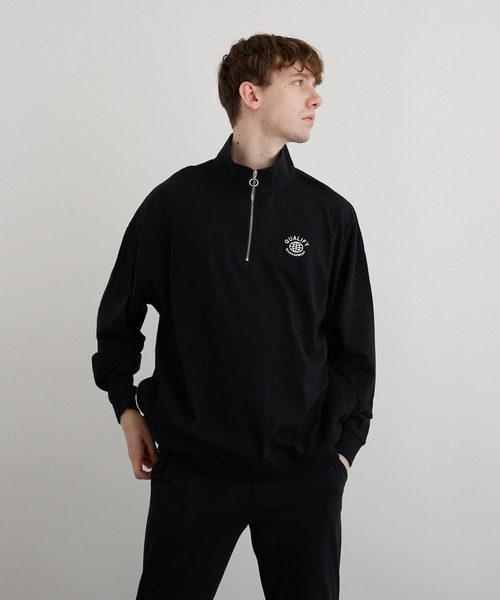 VIBGYOR(ヴィブジョー)の「刺繍ハーフZIP BIG L/S(BEY)(Tシャツ/カットソー・メンズ・アッシュグレー/ダークグリーン/ブラック・MEDIUM/LARGE)」の19枚目の写真