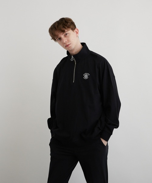 VIBGYOR(ヴィブジョー)の「刺繍ハーフZIP BIG L/S(BEY)(Tシャツ/カットソー・メンズ・アッシュグレー/ダークグリーン/ブラック・MEDIUM/LARGE)」の22枚目の写真