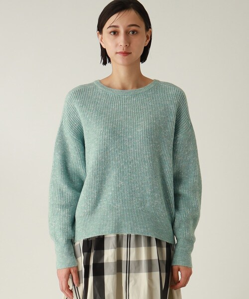 THE SHOP TK （ザ ショップ ティーケー ）の「◆【程よくゆったり/洗える】ラメニット（ニット/セーター・レディース・ベージュ系3/ブルー系8/ライトパープル/ライトイエロー系4・12/13）」の5枚目の写真